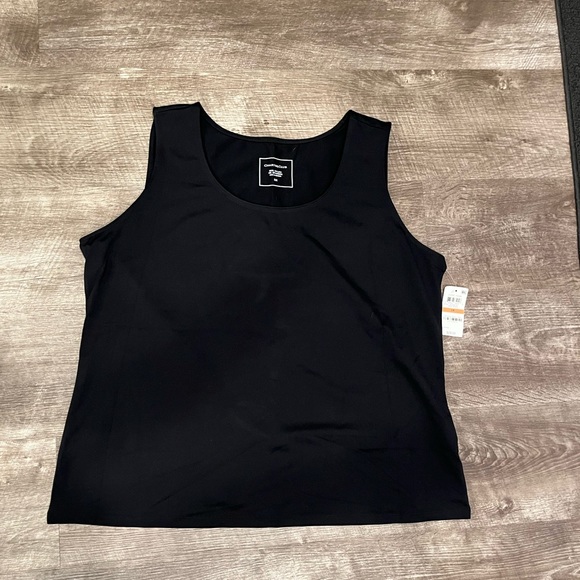 2 tops:  Charter club plus 3X core tank top - Picture 1 of 6